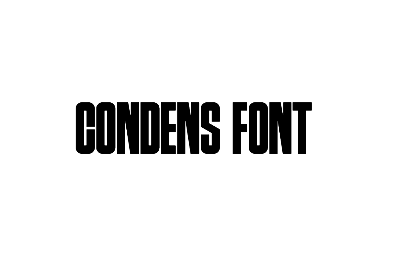 Condens Font