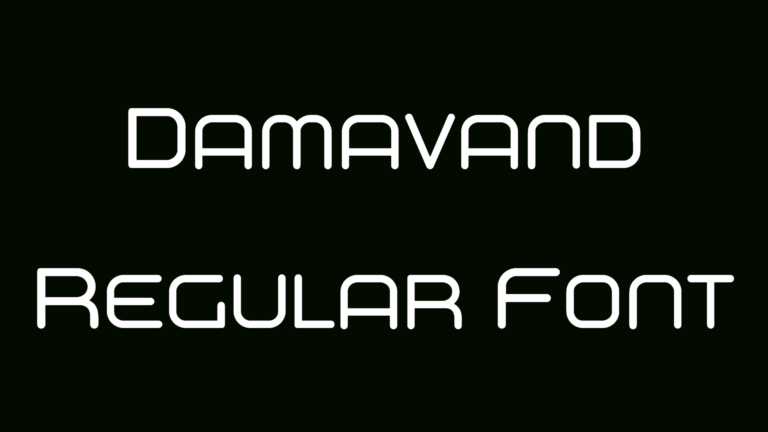 Damavand Regular Font