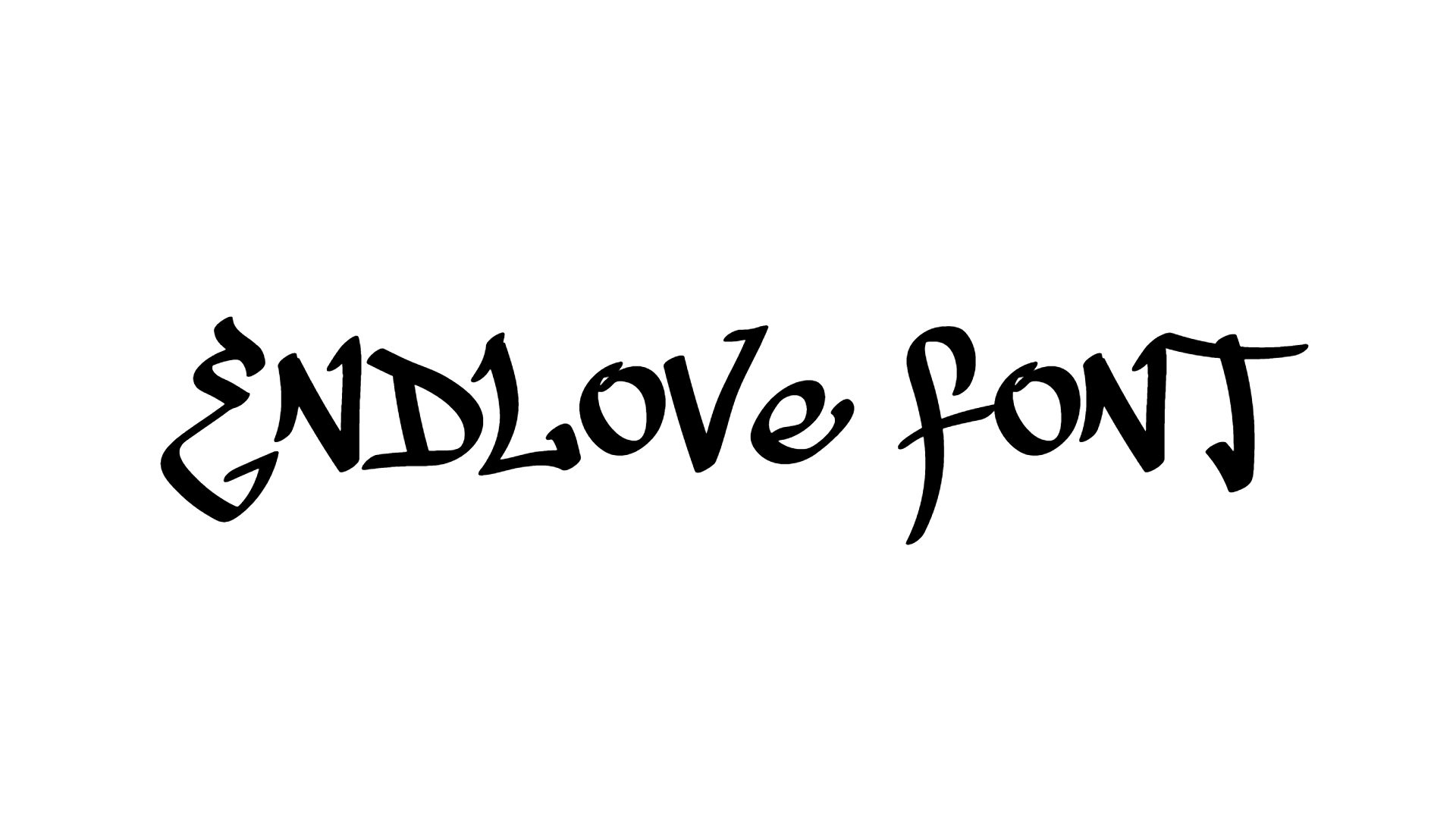 Endlove Font
