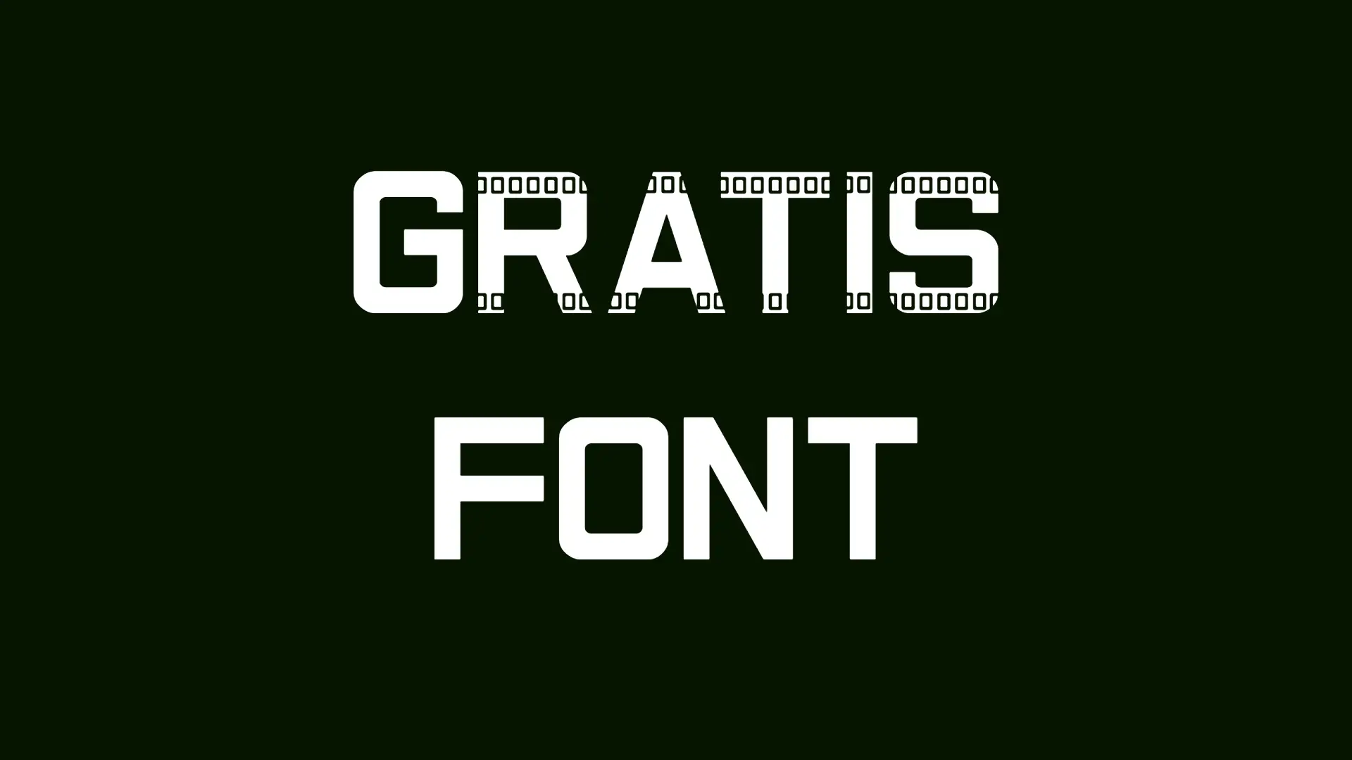 Gratis FONT