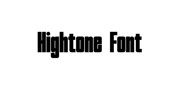 Hightone Font