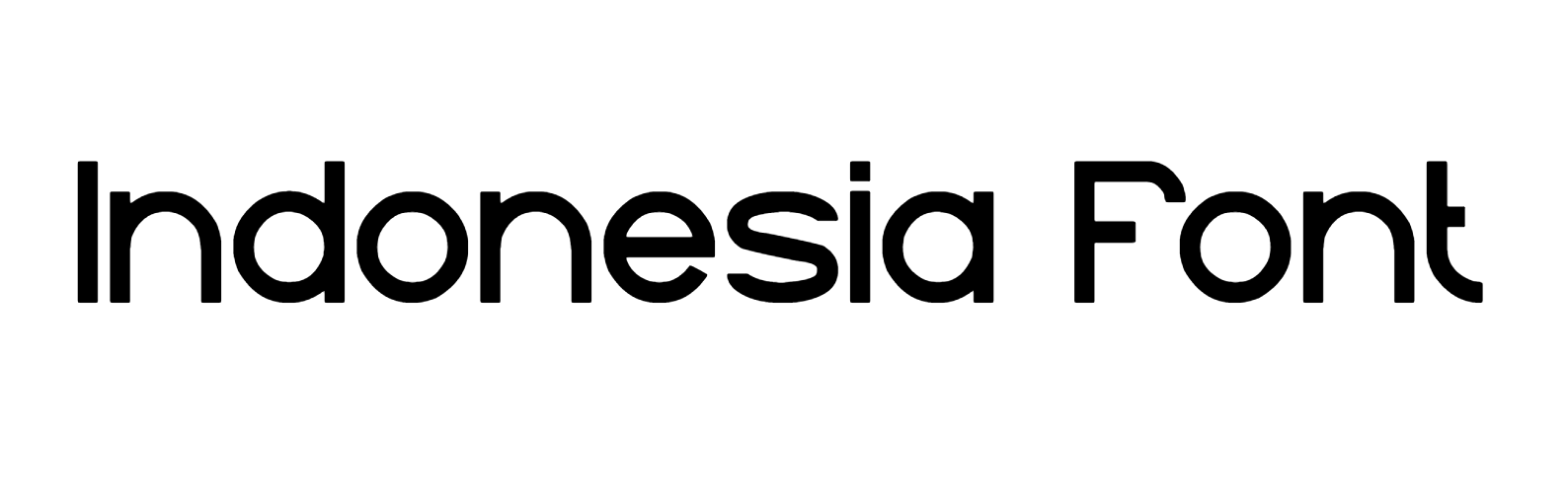 Indonesia Font
