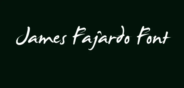 James Fajardo Font