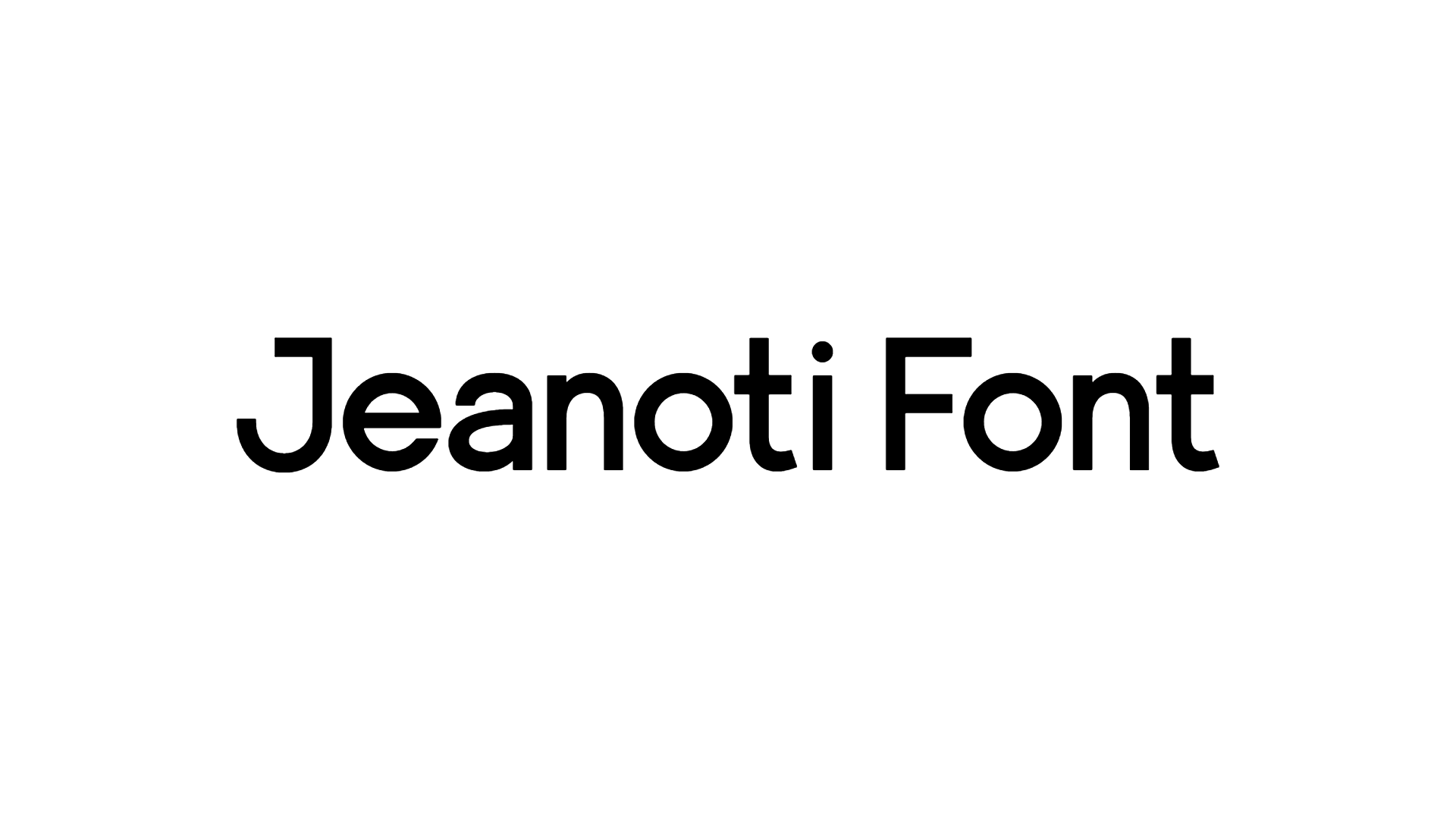Jeanoti Font