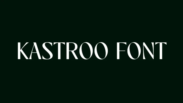 Kastroo Font