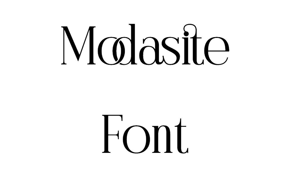 Modasite Font