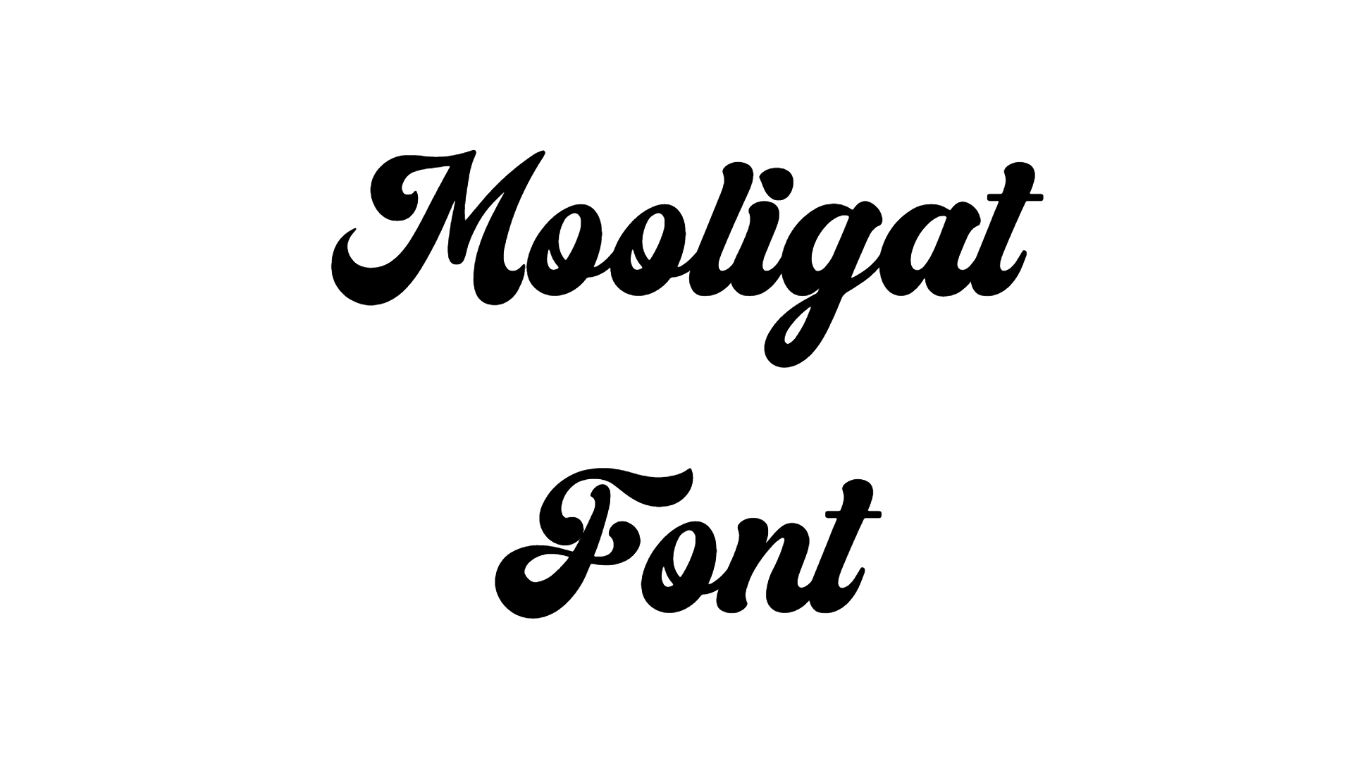 Mooligat Font