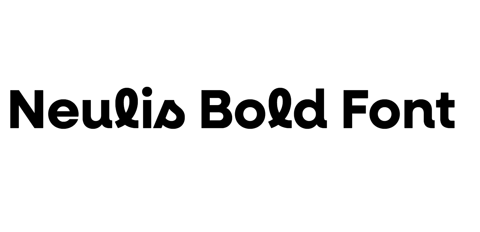 Neulis Bold Font