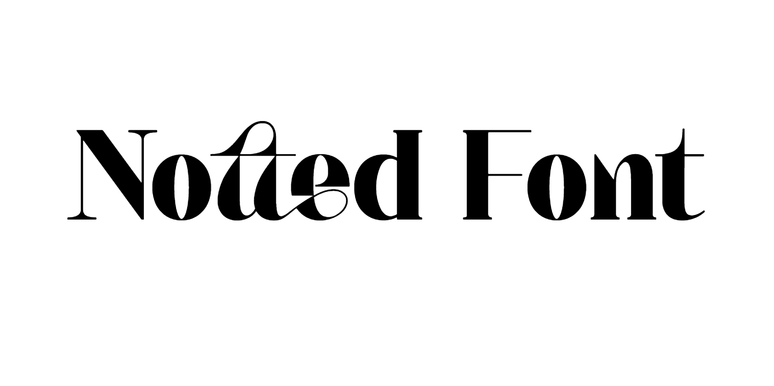 Notted Font