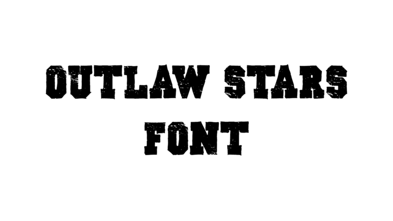 OUTLAW STARS FONT