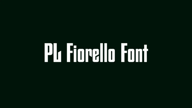 PL Fiorello Font