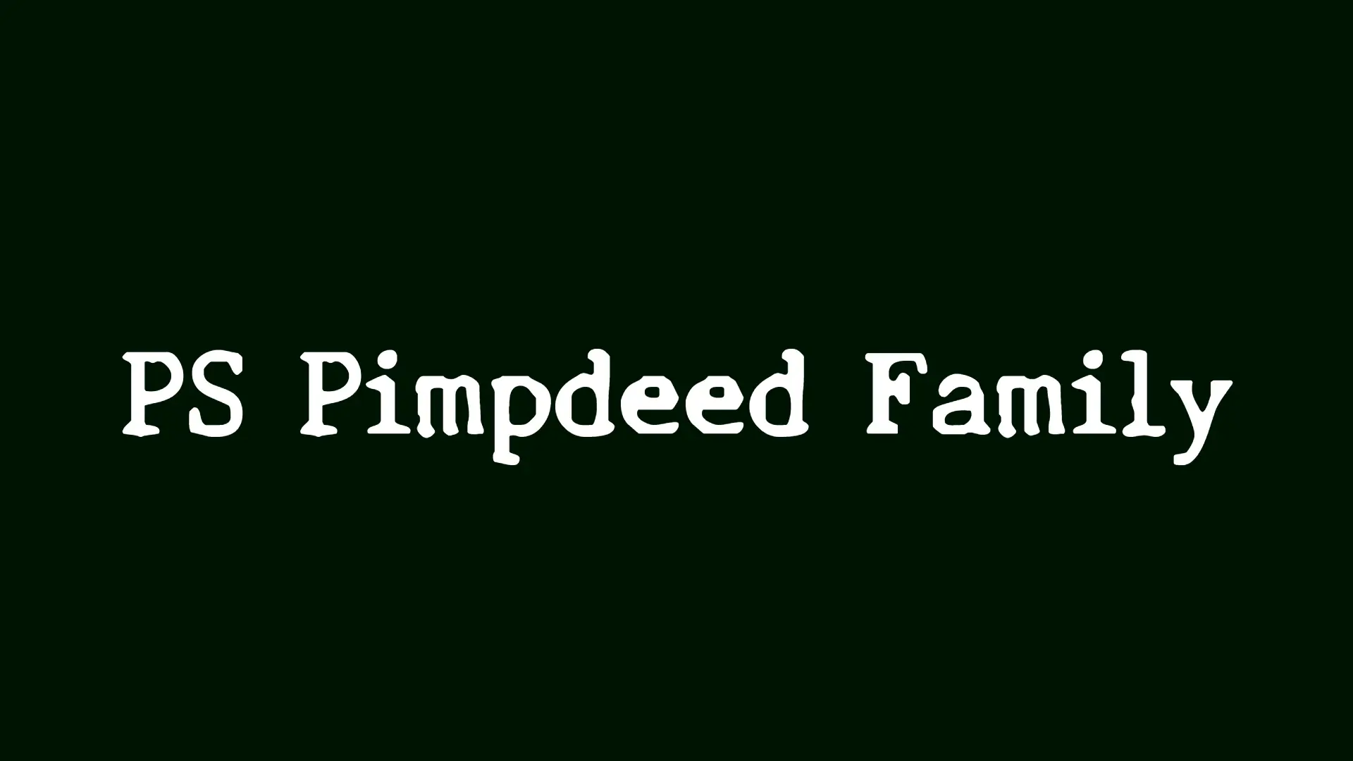 PS Pimpdeed Family