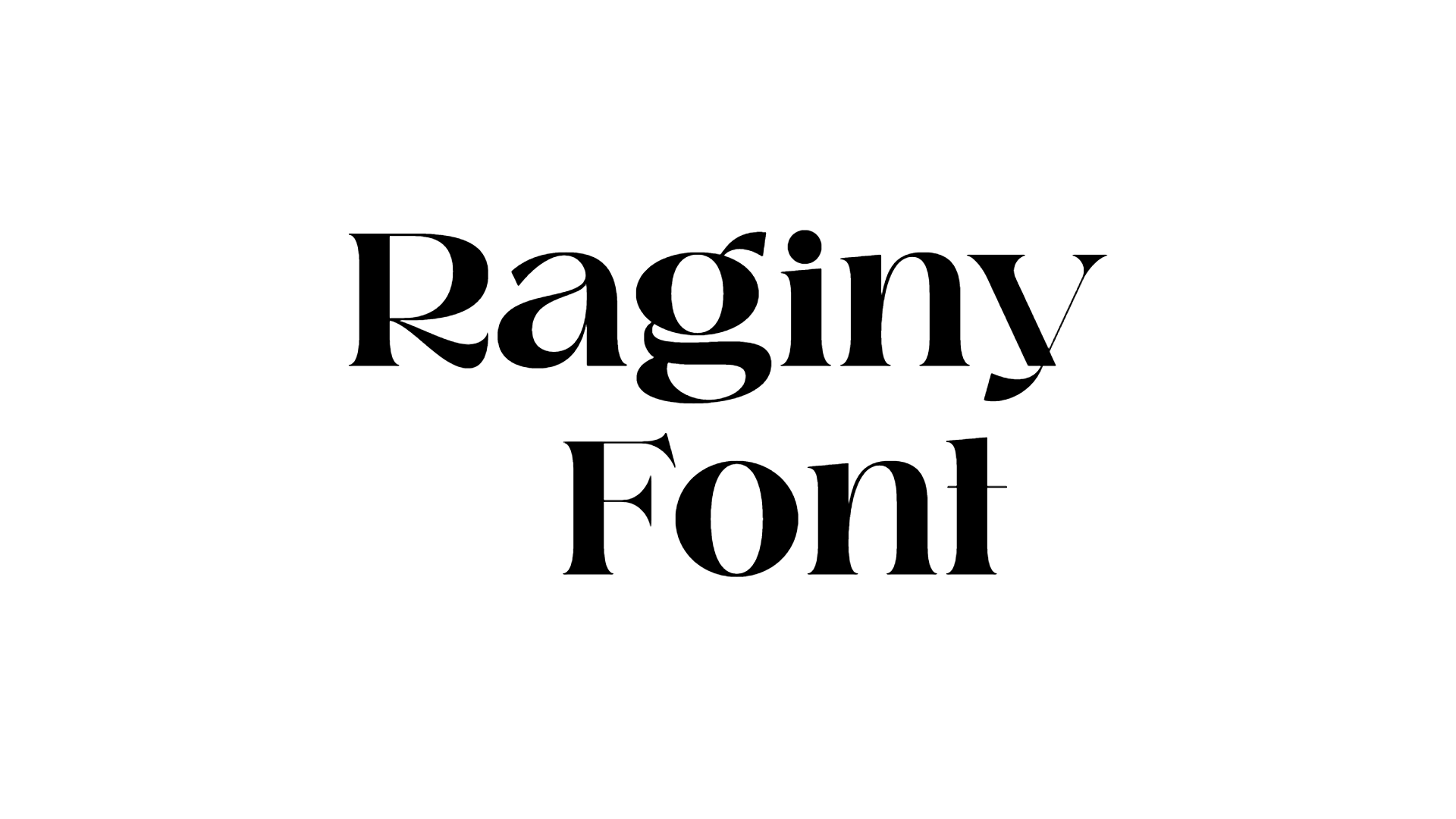 Raginy Font Free