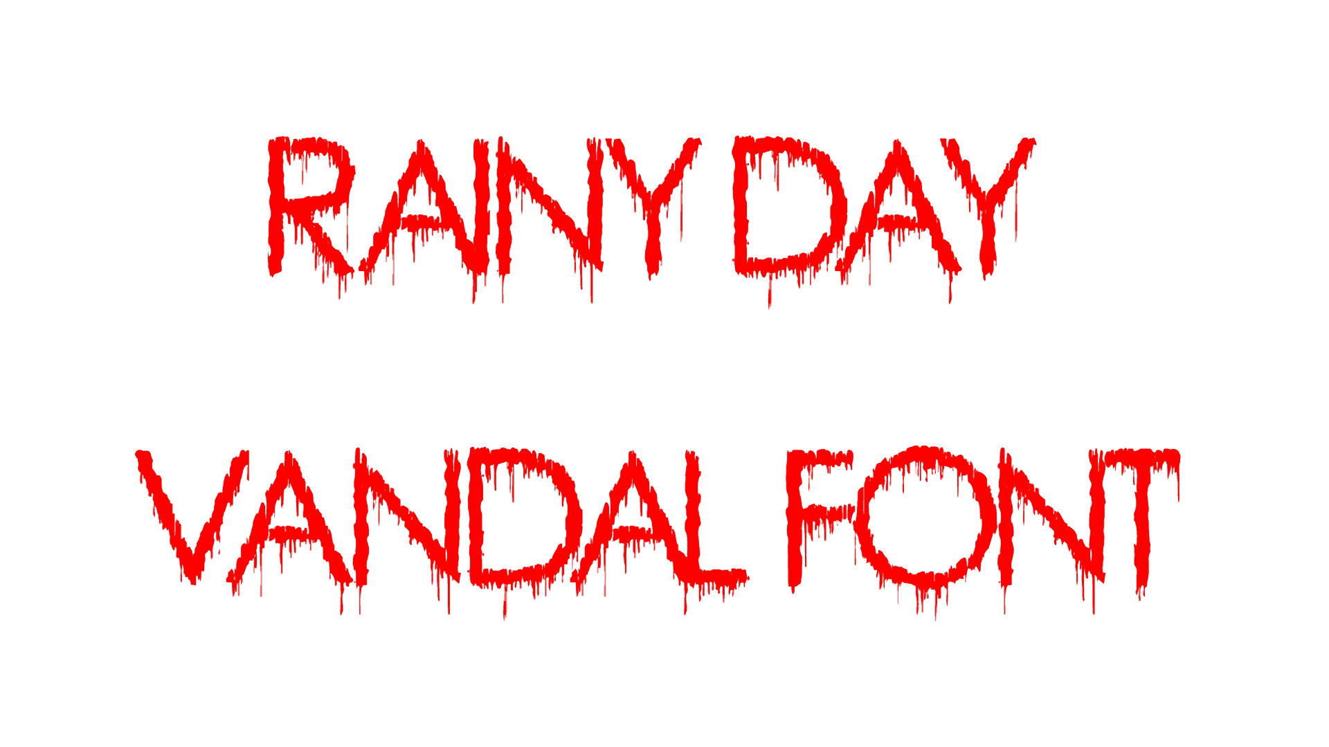 Rainy Day Font