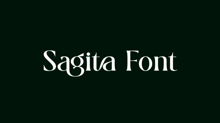 Sagita Font