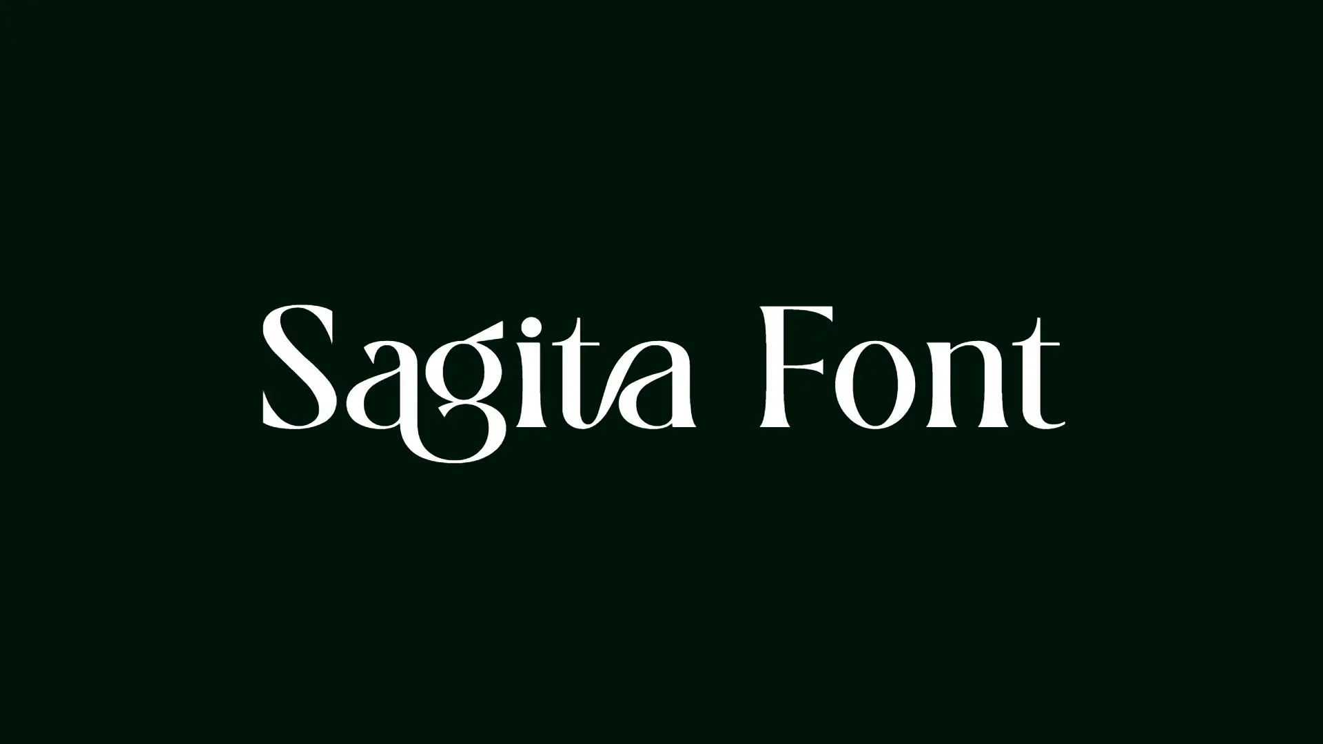 Sagita Font