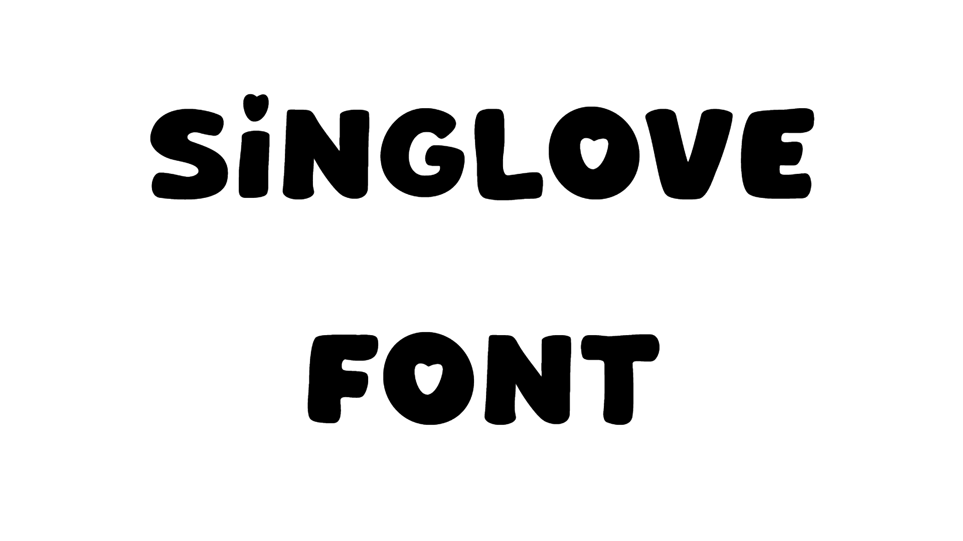 Singlove Font