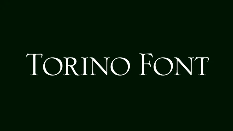 Torino Font