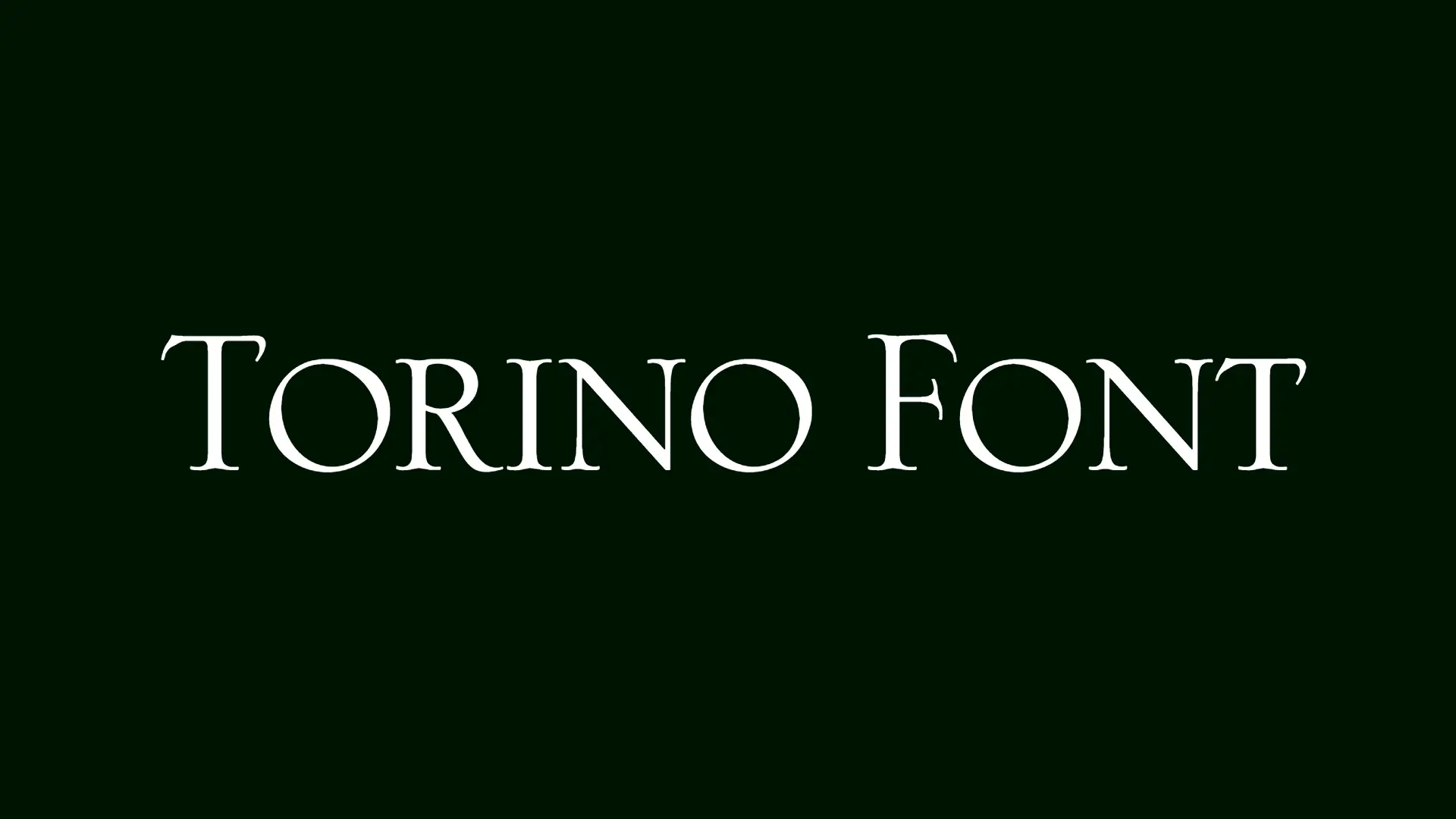 Torino Font