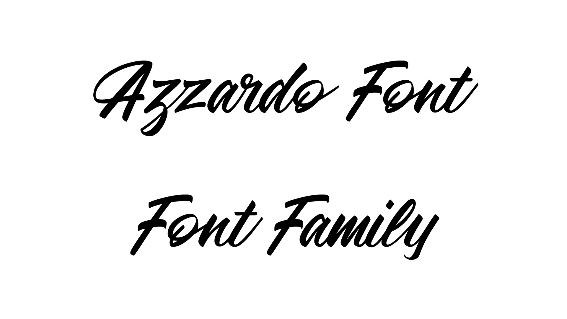 Azzardo Font download