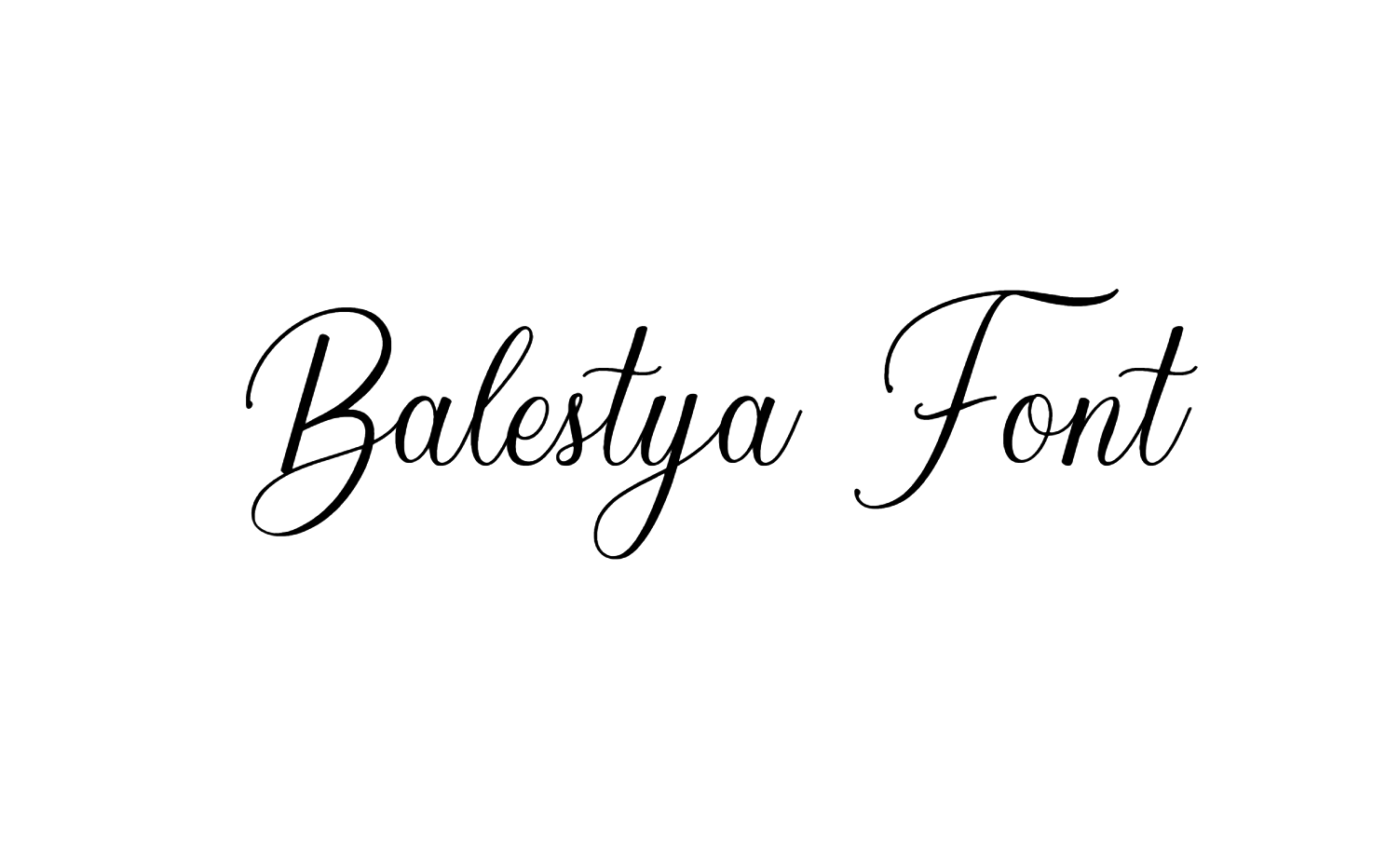 Balestya Font