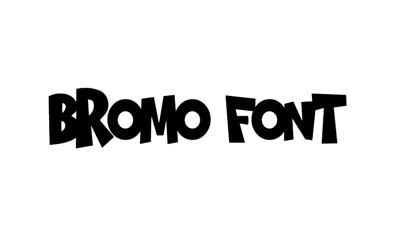 Bromo Font