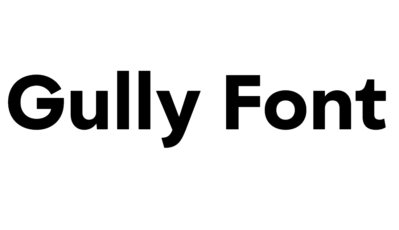 Gully Font