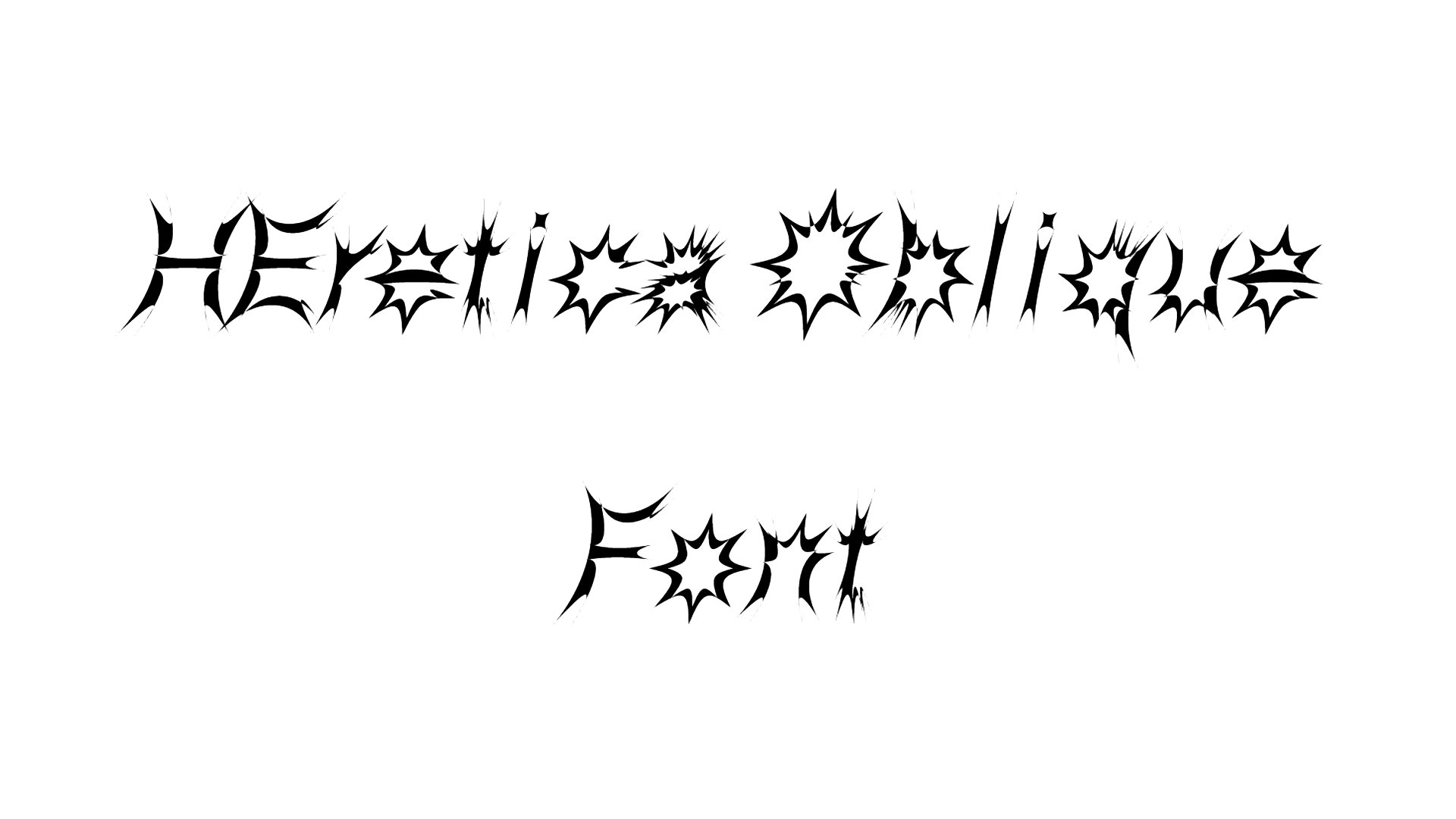 HEretica Oblique Font