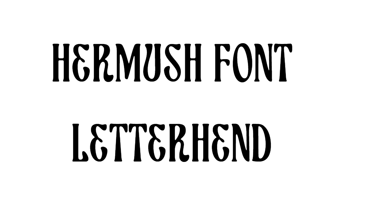 Hermush Font Letterhend