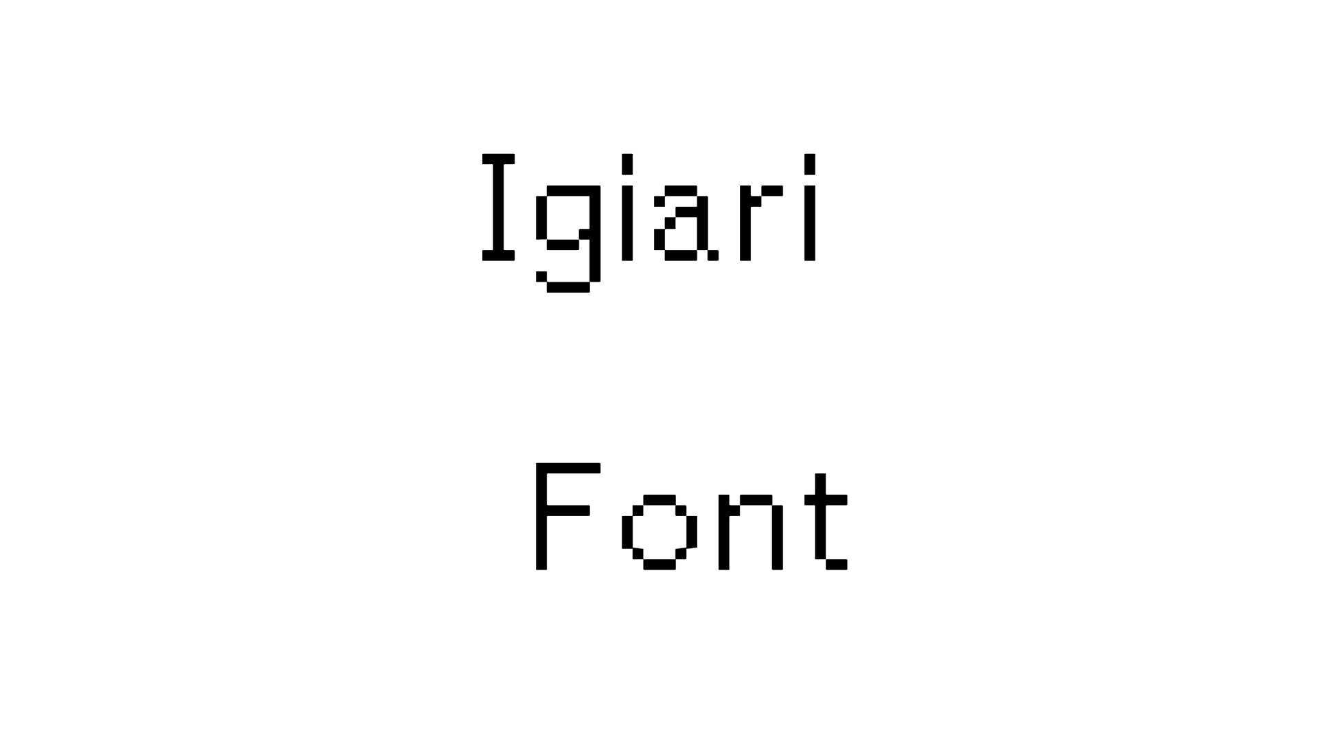 Igiari Font