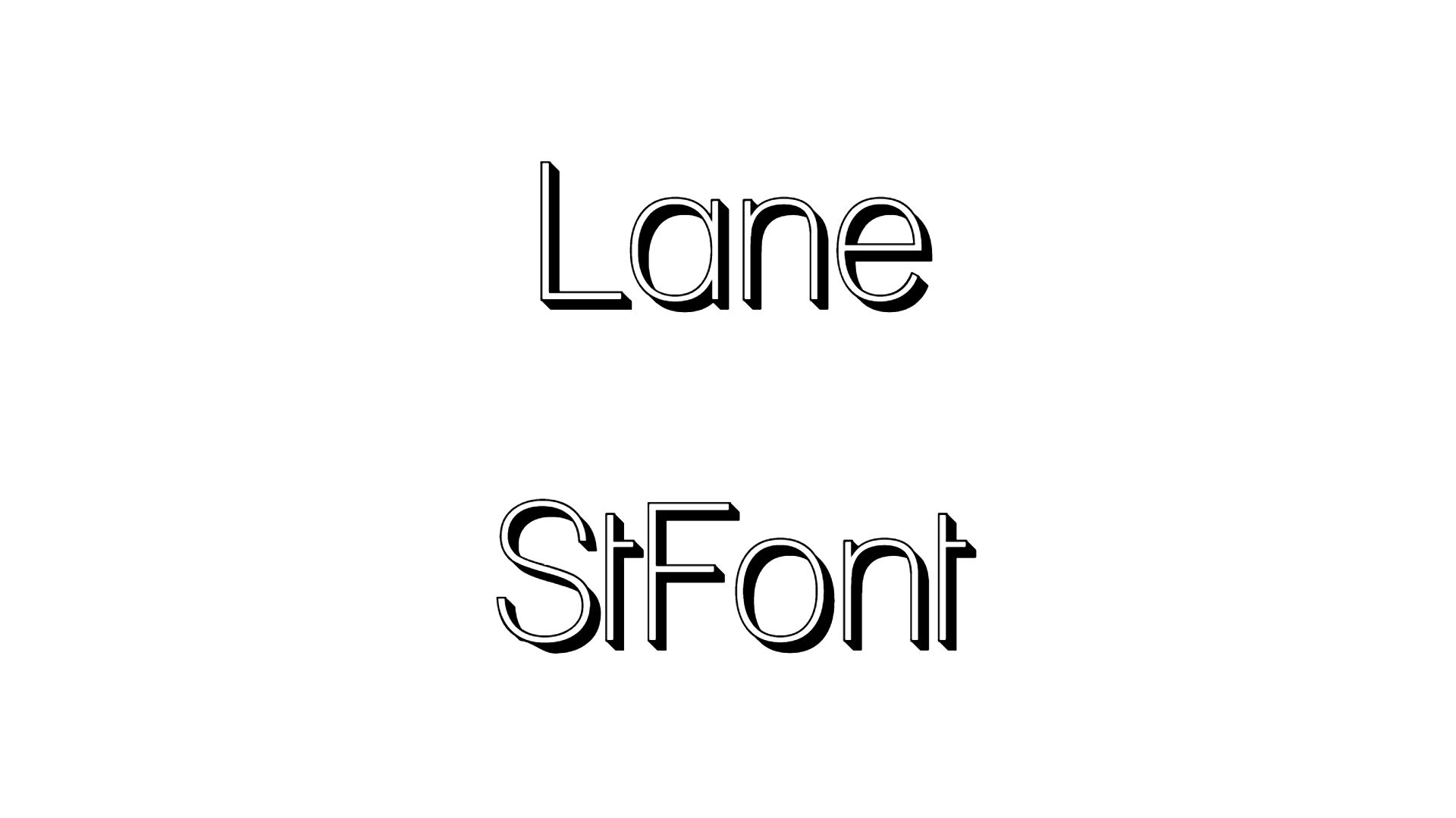 LaneSt Font download