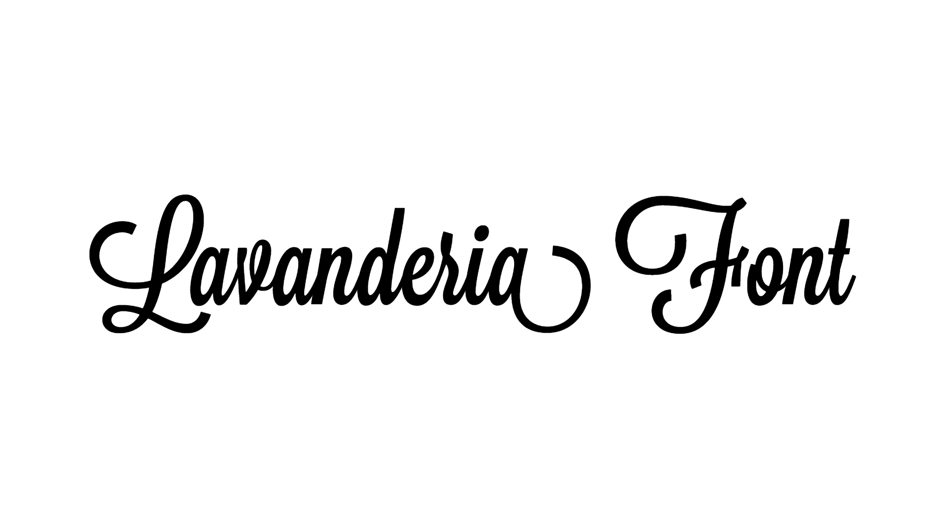 Lavanderia Font