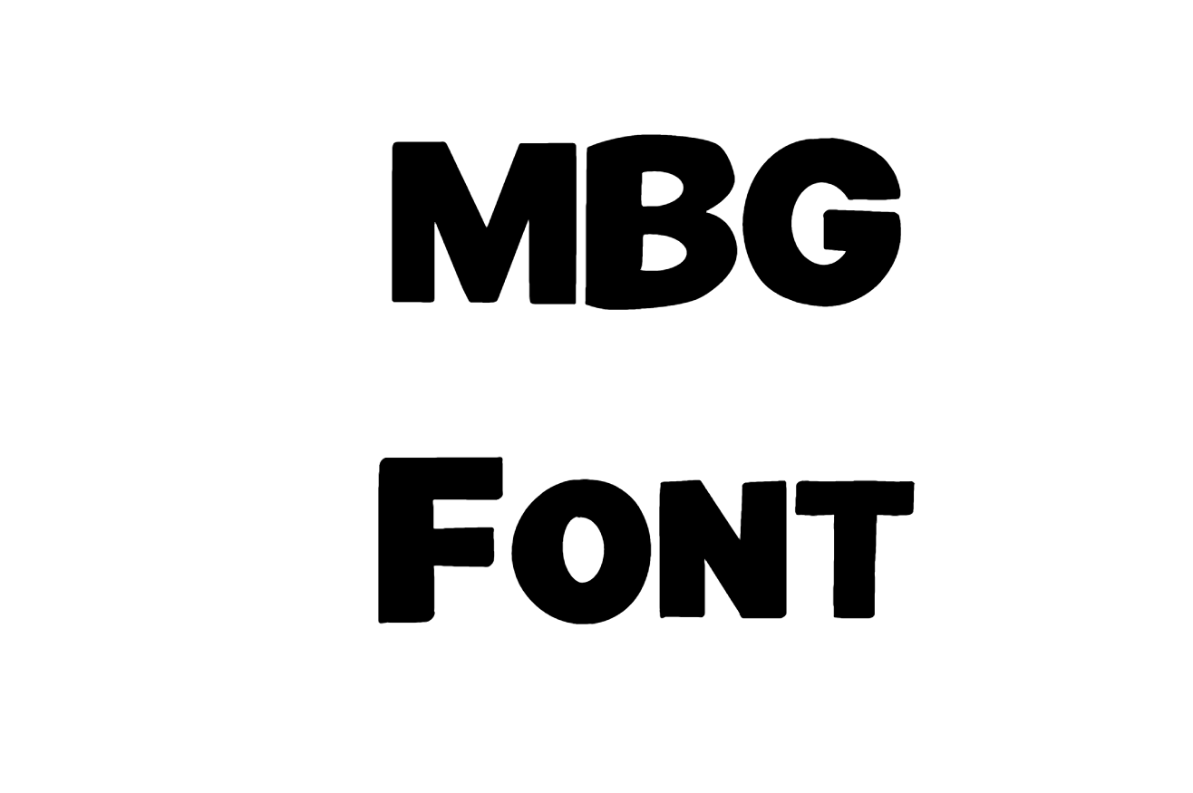 MBG Font Download