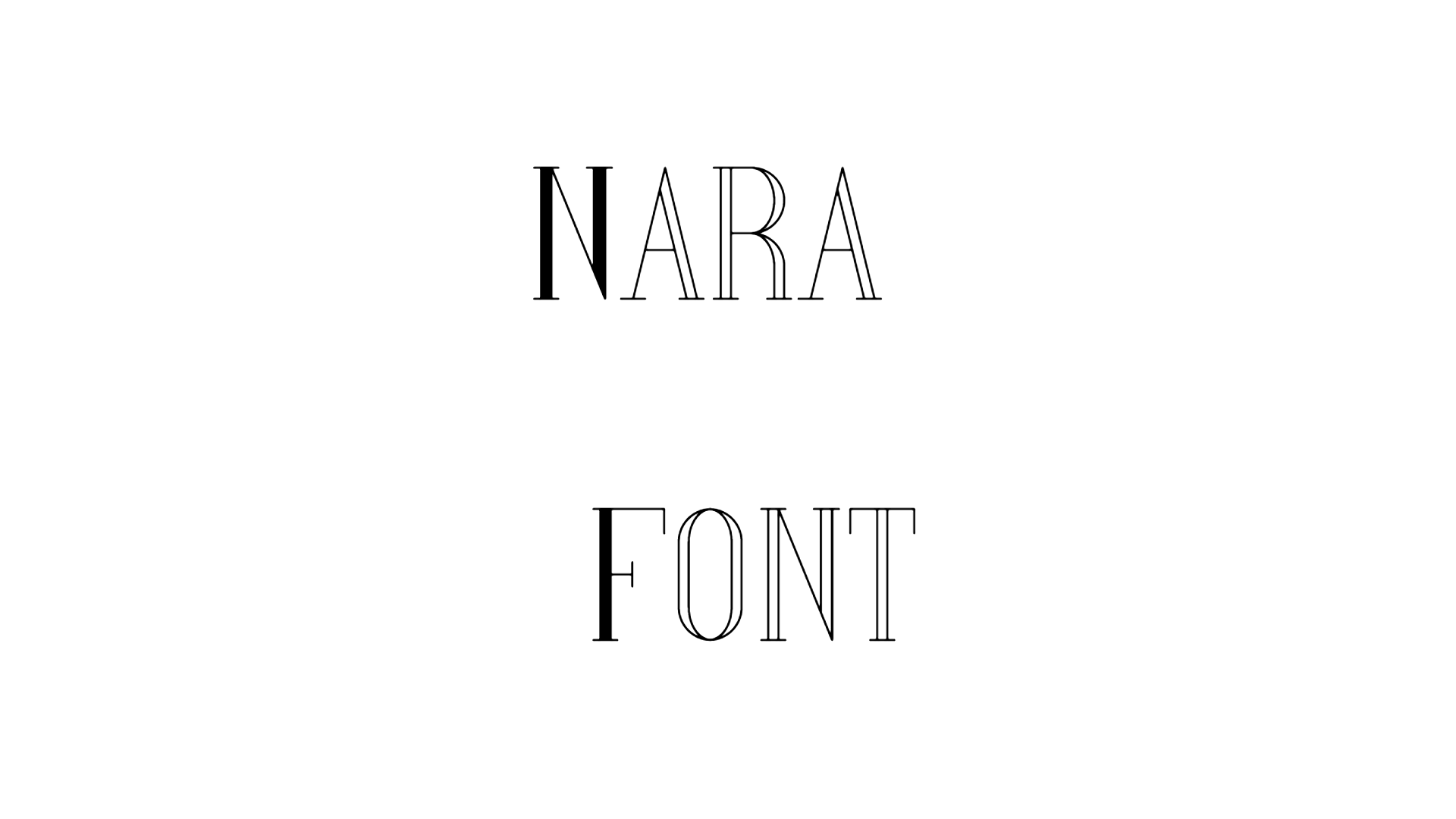 Nara Font download