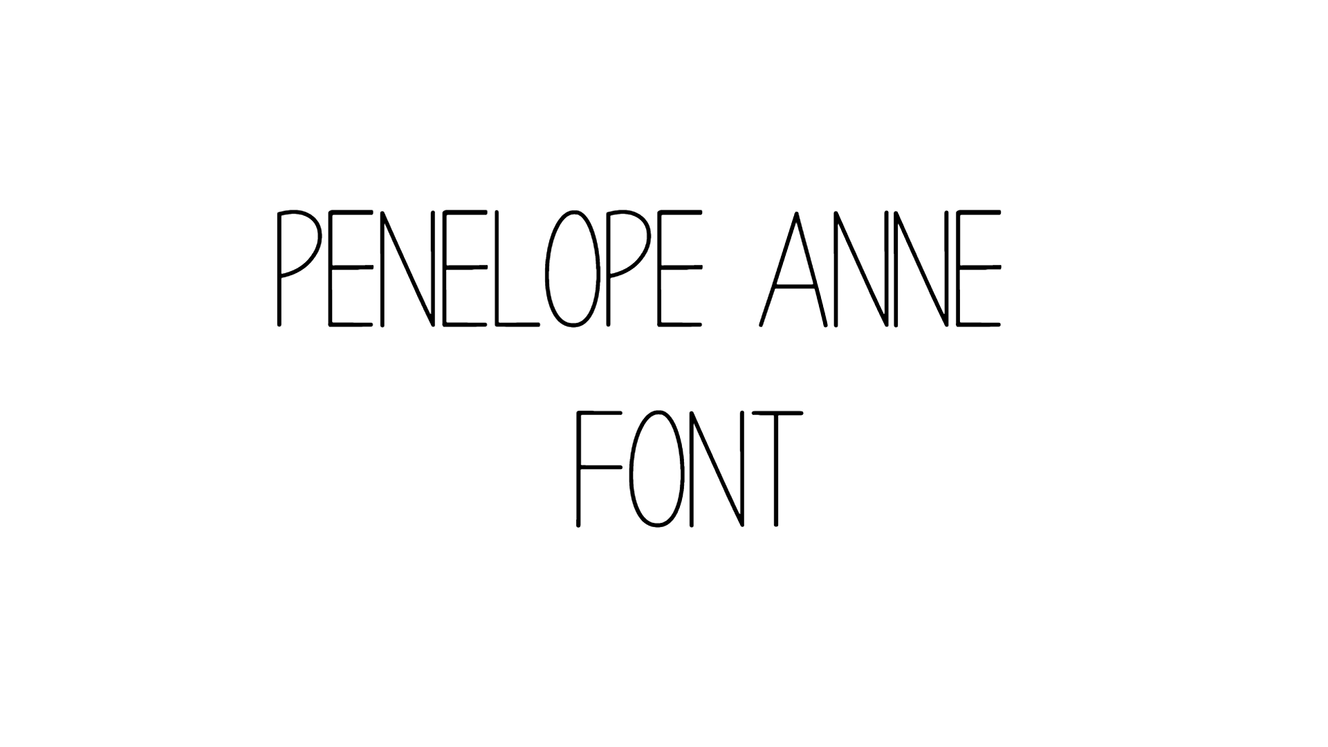 Penelope Anne Font