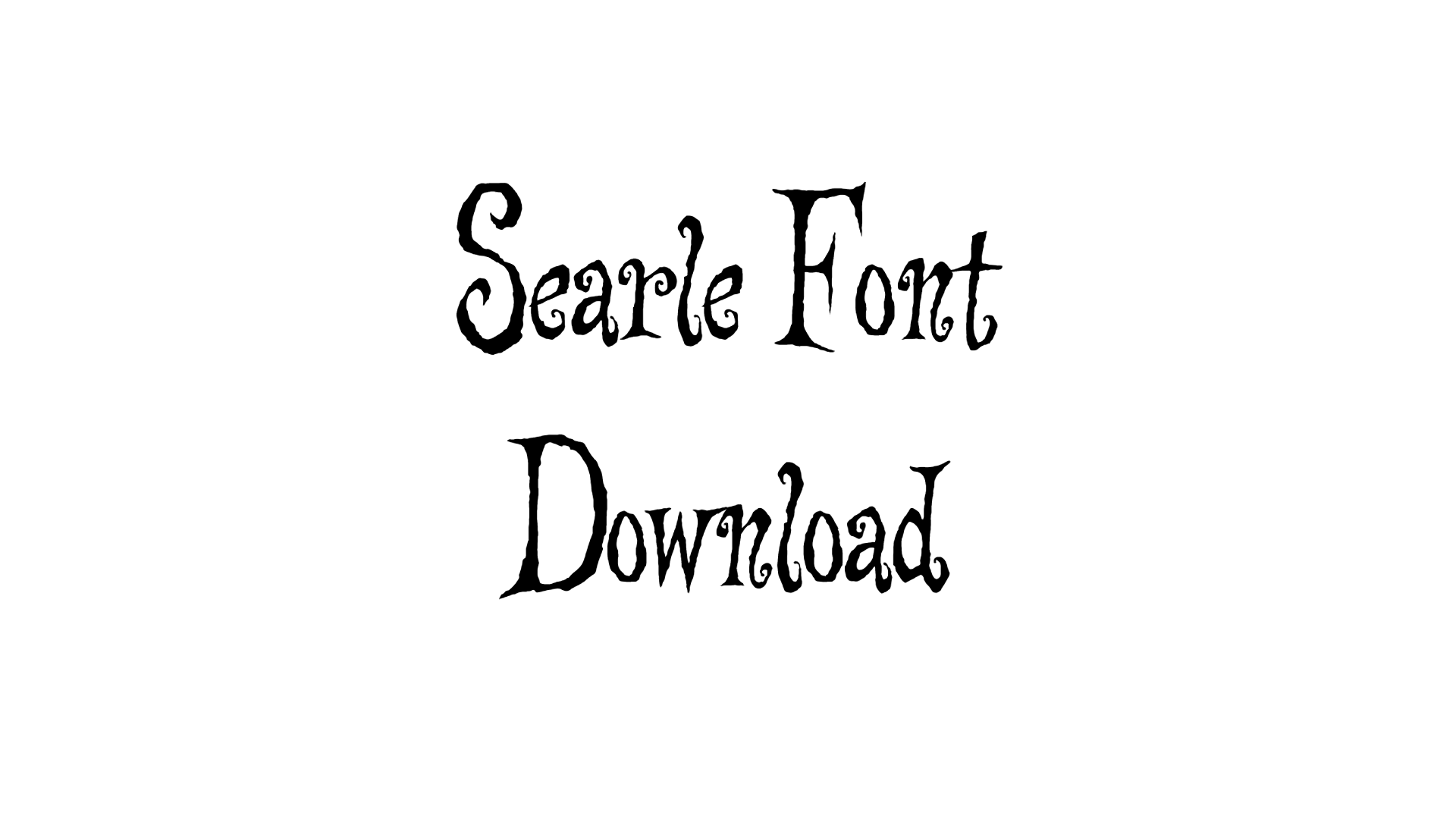 Searle Font download