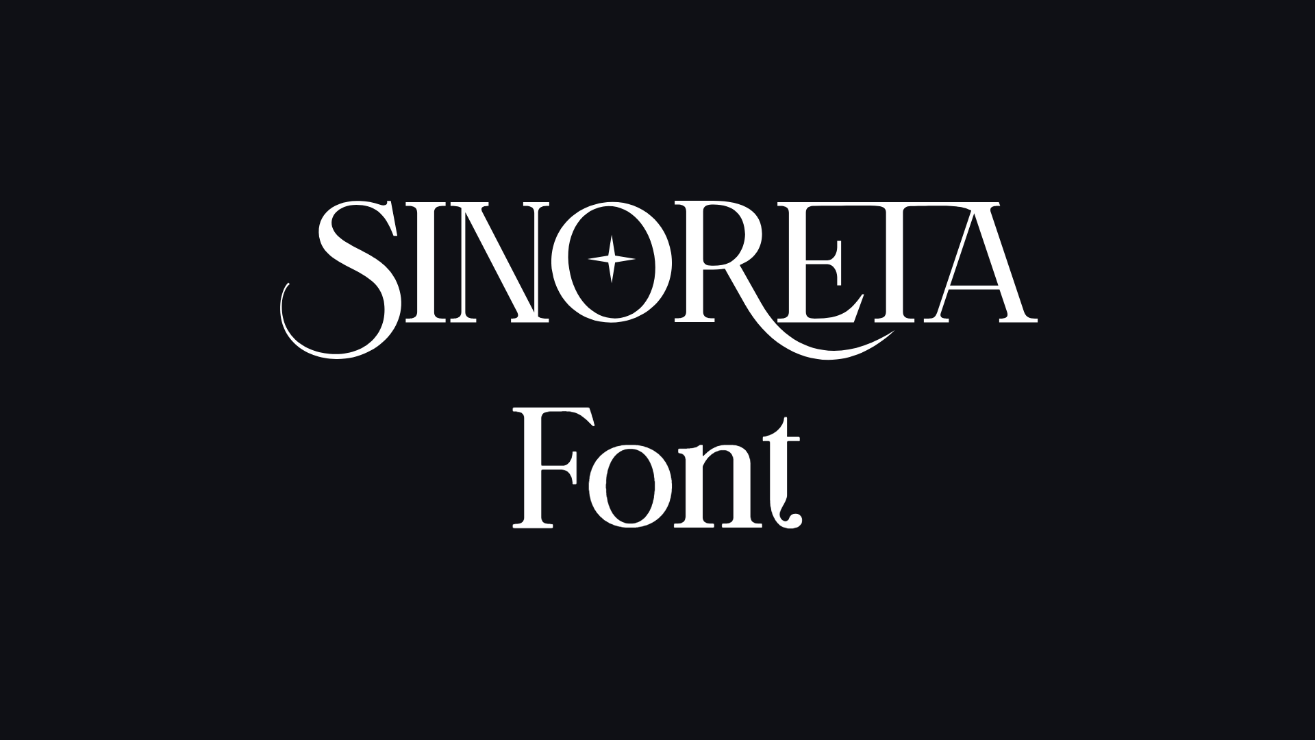 Sinoreta Font
