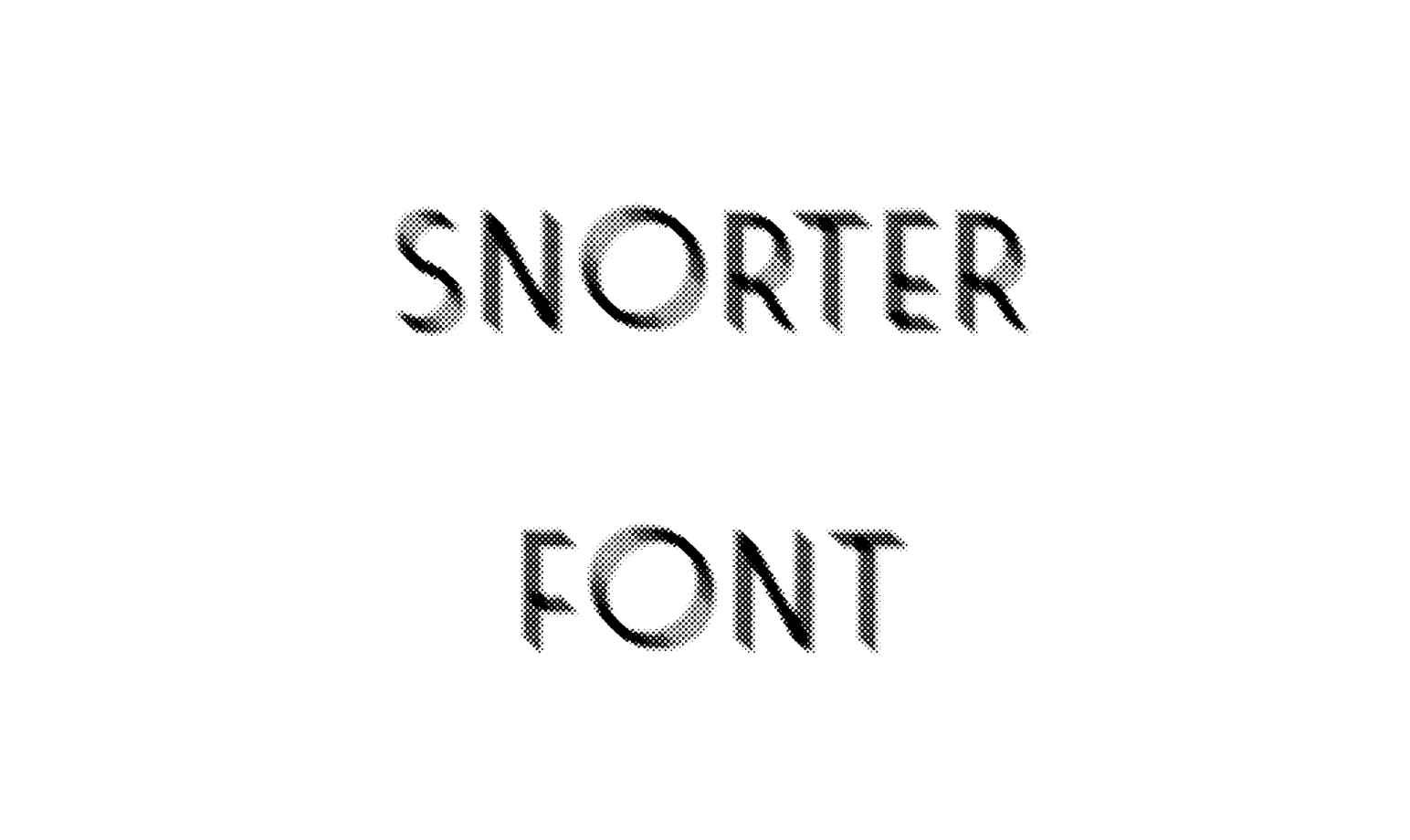 Snorter Font Download