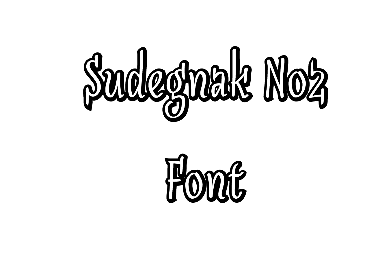 Sudegnak No2 Font Download