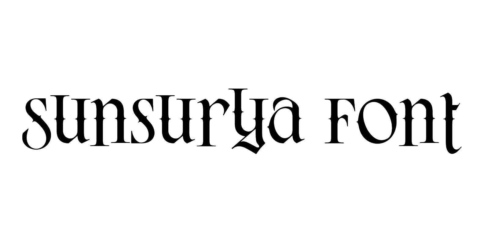 Sunsurya Font