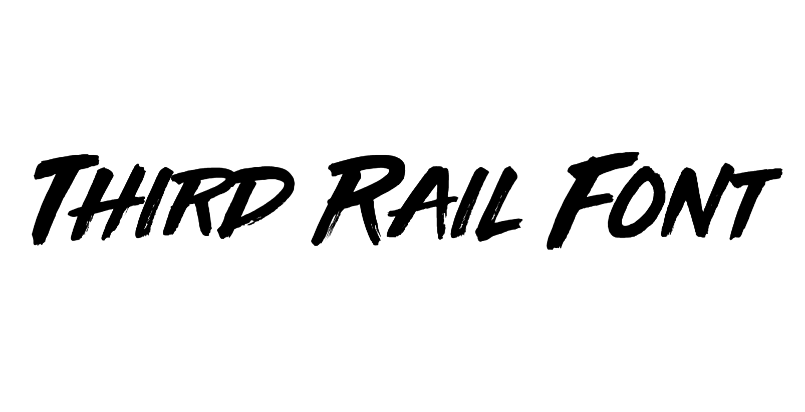 Third Rail Font
