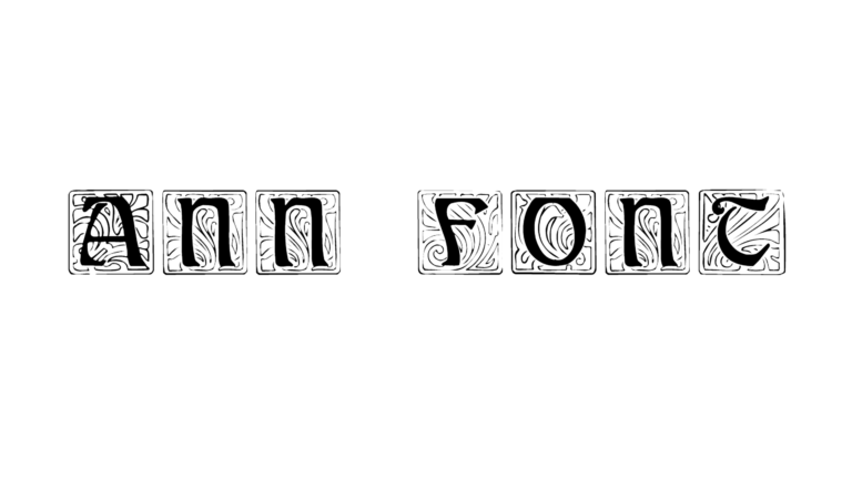 ANN FONT
