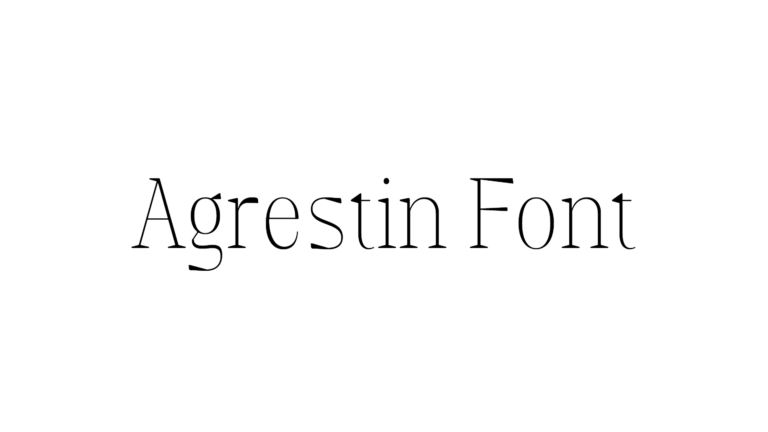 Agrestin Font