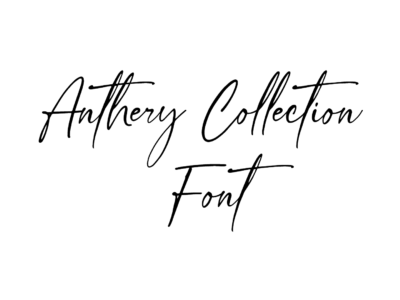 Anthery Collection Font preview
