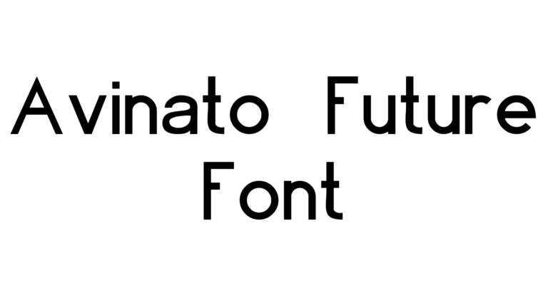 Avinato Future Font