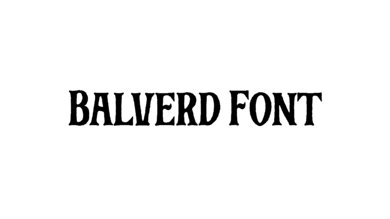 Balverd Font