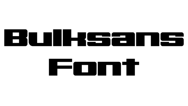 Bulksans Font