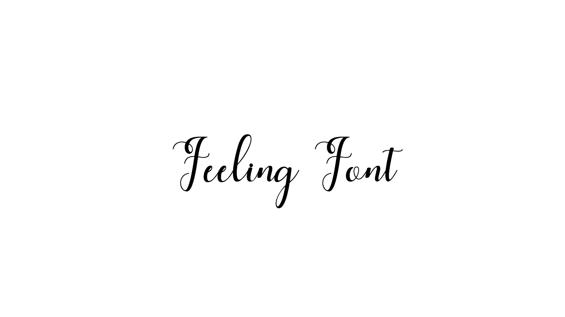 Feeling Font