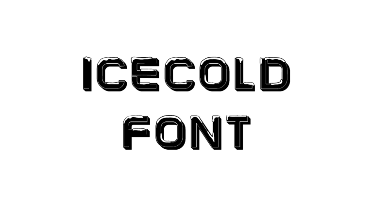 Icecold Font download