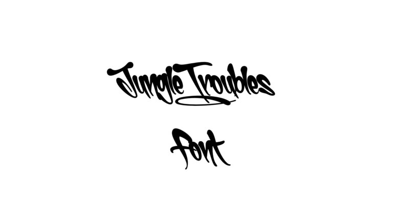 Jungle Troubles Font